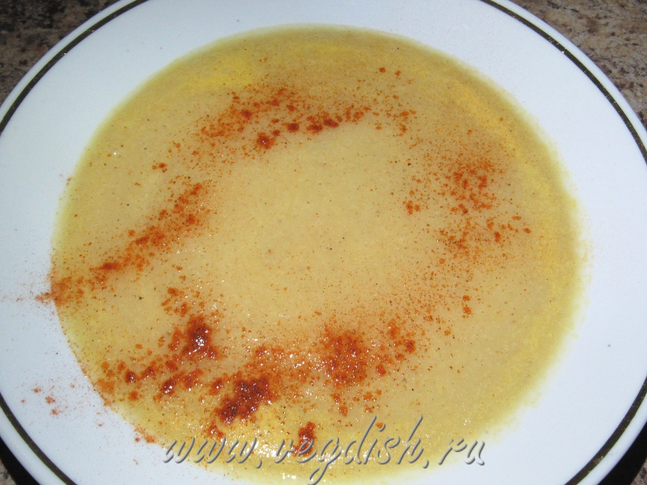Суп пюре из белокочанной и цветной капусты